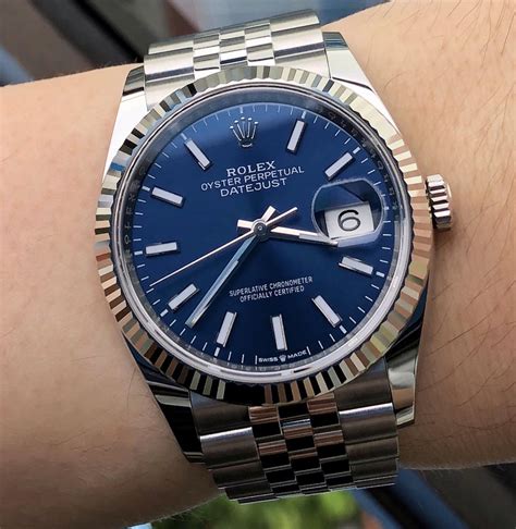 rolex datejust blu|rolex datejust blue face price.